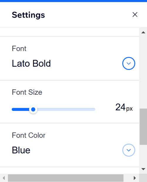 Settings and Usage of the App