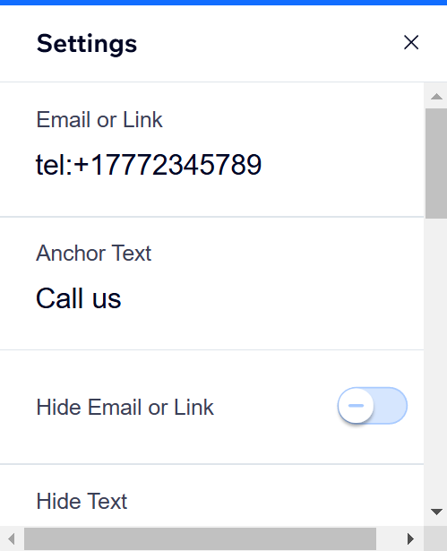 Settings and Usage of the App