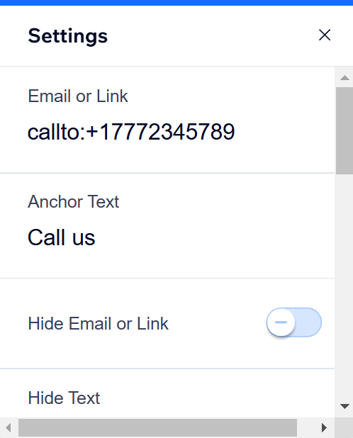 Settings and Usage of the App