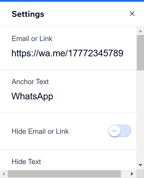 Settings and Usage of the App